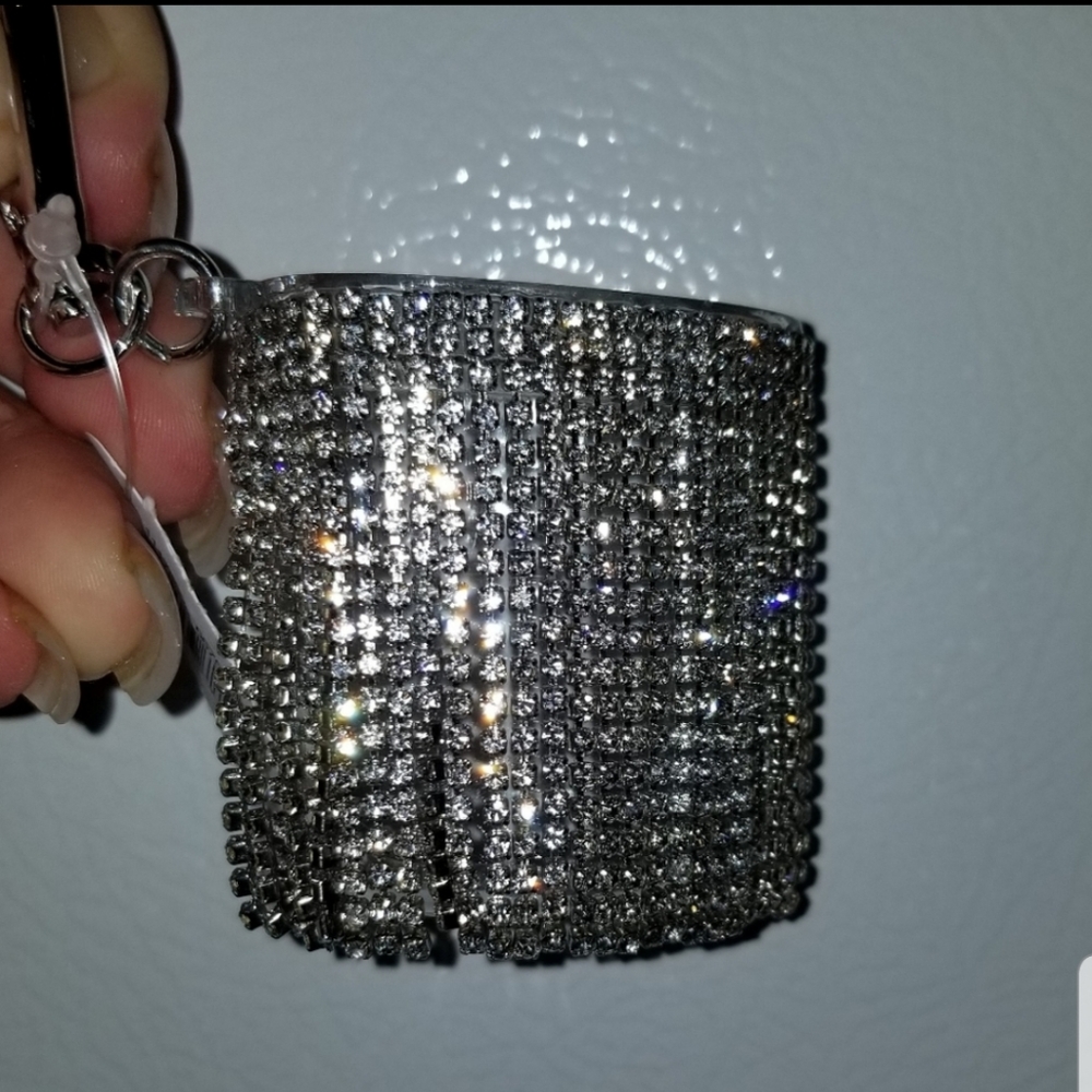 RHINESTONE BLING POCKETBAC +2 SANI'S - Picture 2 of 8